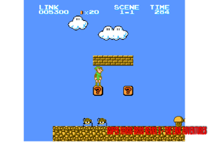 Super Mario Bros Remix 3 - The Link Adventures (SMB1 Hack) Cover